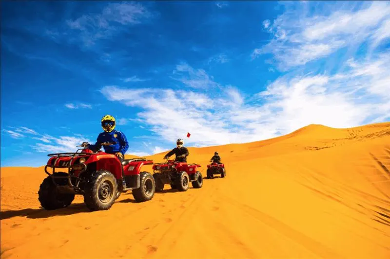 3 ore di quad nel Sahara di Merzouga