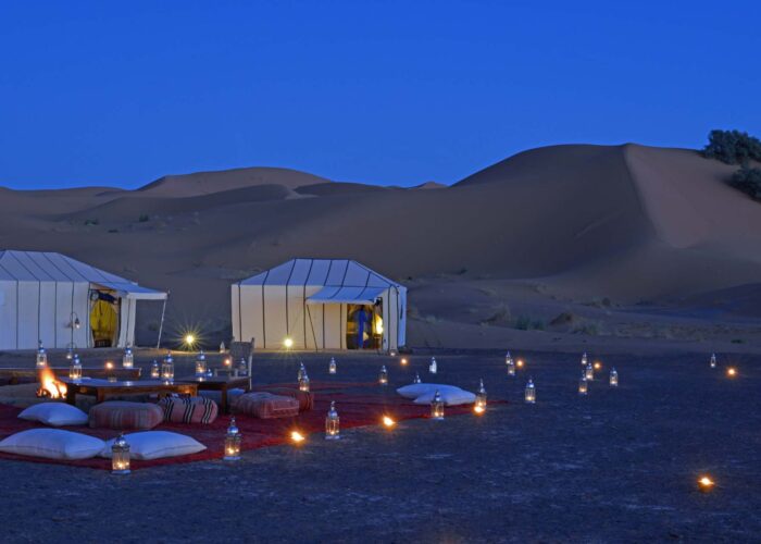 Overnight in luxury Merzouga Desert Camp