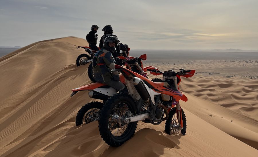 Two Hours Merzouga Moto Tour